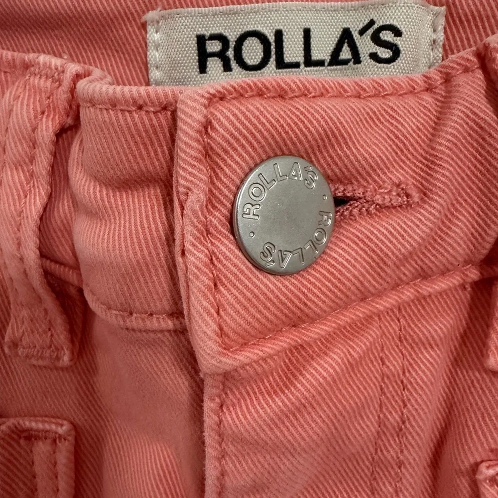 Rolla's Sailor Scoop Ankle Crop Jeans -Rose Size 26 - Picture 11 of 11